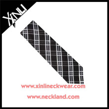 Dry-clean Only 100% Handmade Silk Fabric Tie Plaid